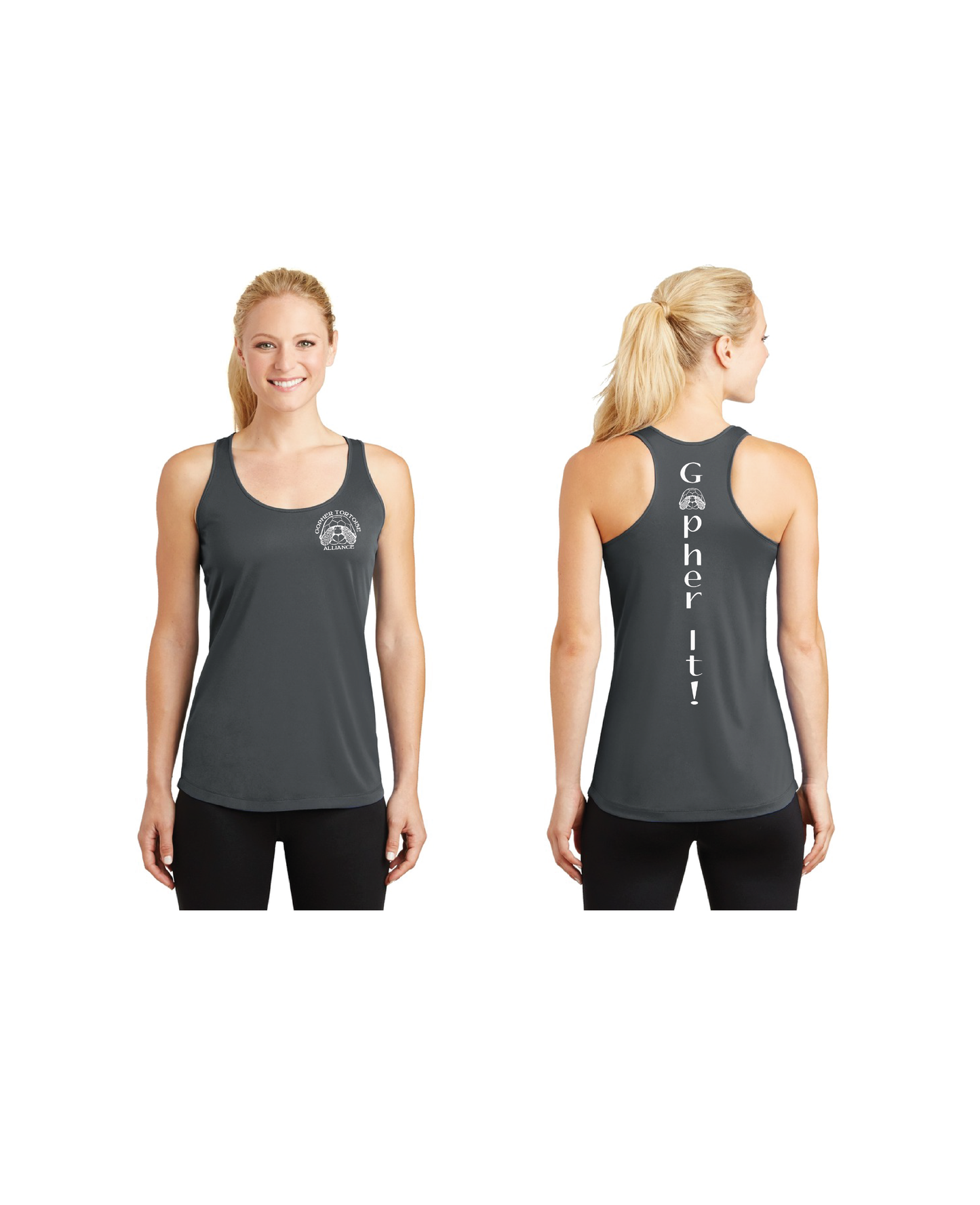 Sport-Tek LST356 Ladies PosiCharge ® Competitor ™ Racerback Tank - Gopher Tortoise Alliance