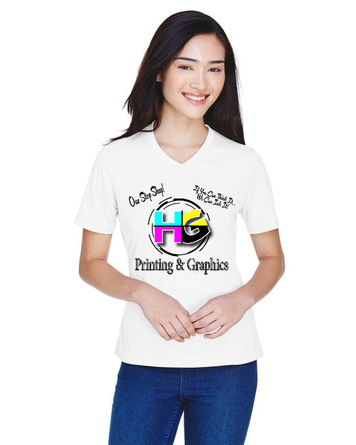 Team 365 TT11W Ladies' Zone Performance T-Shirt - Little Hollywood