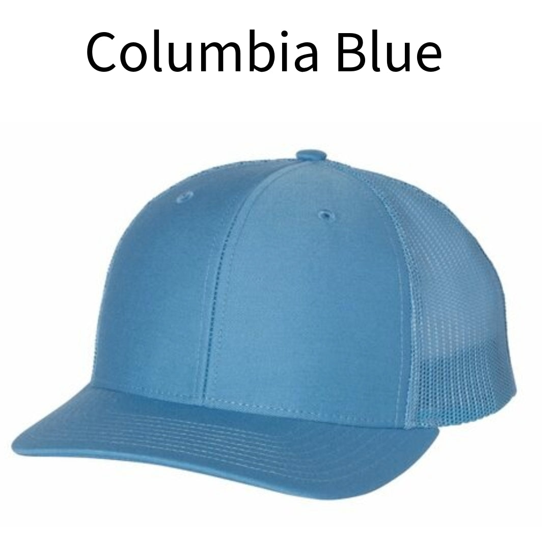 A) Richardson 112 Snapback Trucker Cap