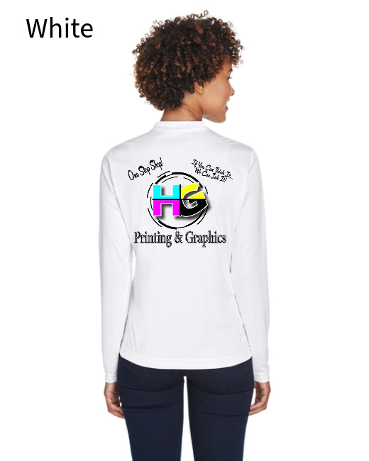 Team 365 TT11WL Ladies' Zone Performance Long-Sleeve T-Shirt - Little Hollywood