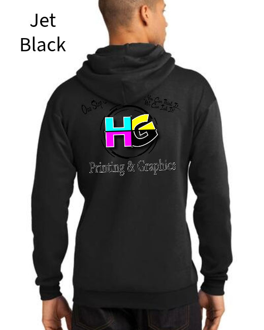 Port & Company PC78H Core Fleece Pullover Hooded Sweatshirt Colors #1