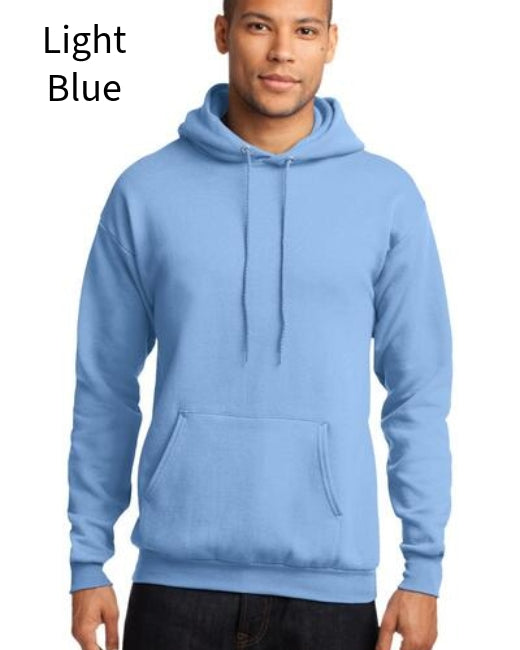 Port & Company PC78H Core Fleece Pullover Hooded Sweatshirt Colors #1