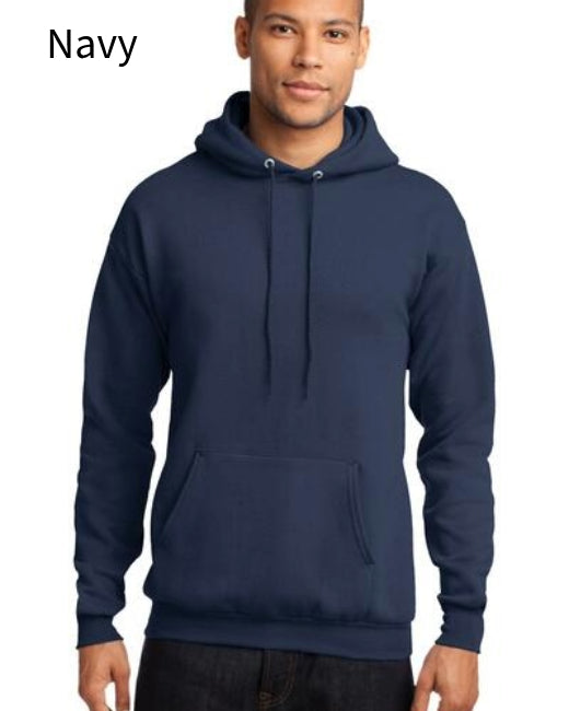 Port & Company PC78H Core Fleece Pullover Hooded Sweatshirt Colors #1