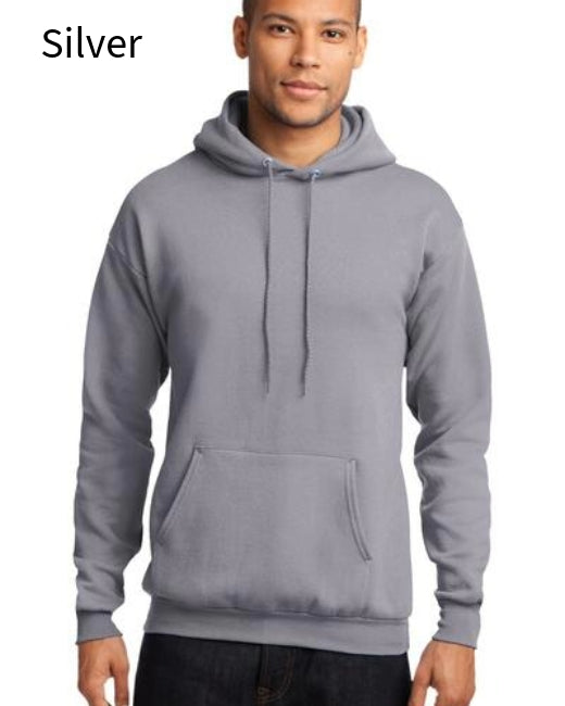 Port & Company PC78H Core Fleece Pullover Hooded Sweatshirt Colors #1