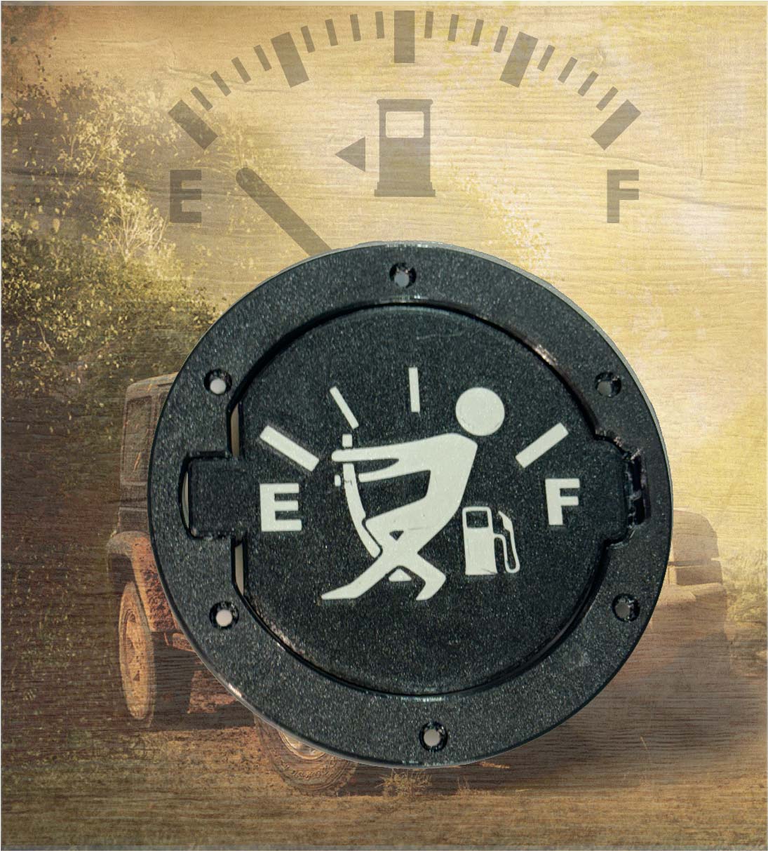 Fuel Door for Jeep Wrangler (Custom)