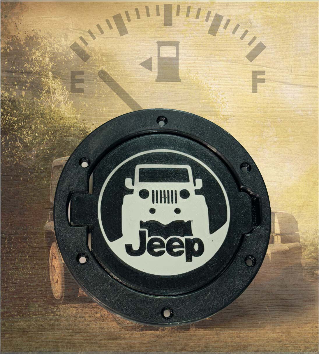 Fuel Door for Jeep Wrangler (Custom)