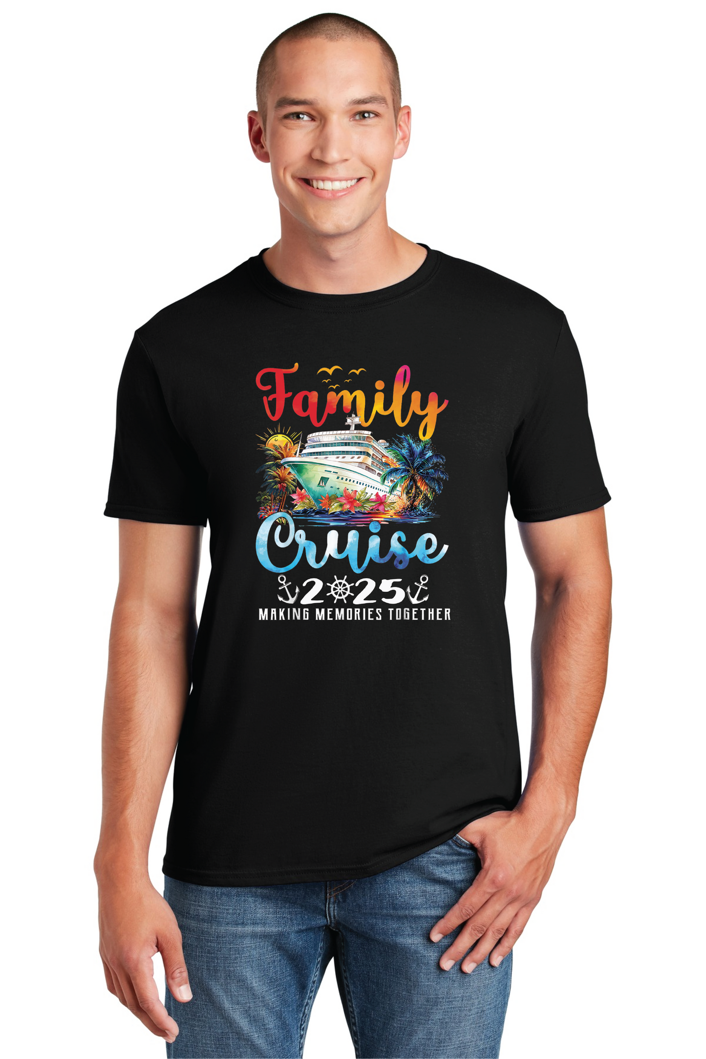 G640 Cotton Black T-Shirt 2025 Cruise