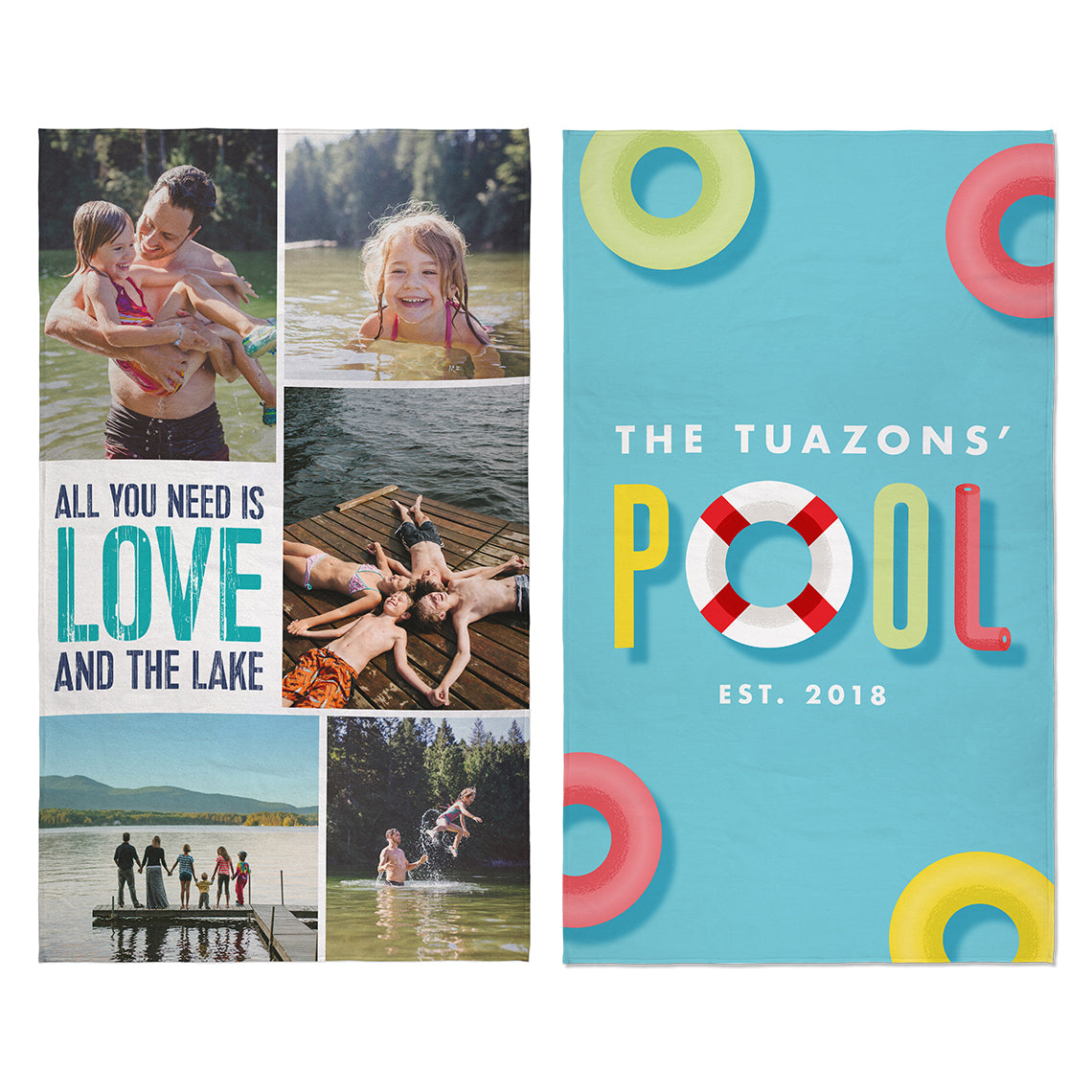 Personalized Cotton Beach Towel (BULK ORDERING) minimum 20ct.