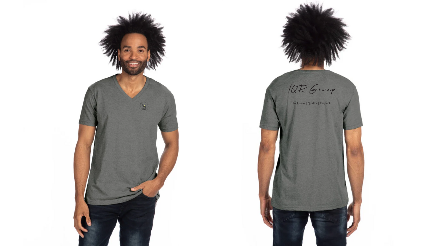Bumblebee Academy (IQR) - 6240 Men's CVC V - Neck