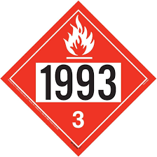 10.75" Square Hazmat Decal