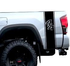 Truck Rear Bed Side Graphics Set of Two