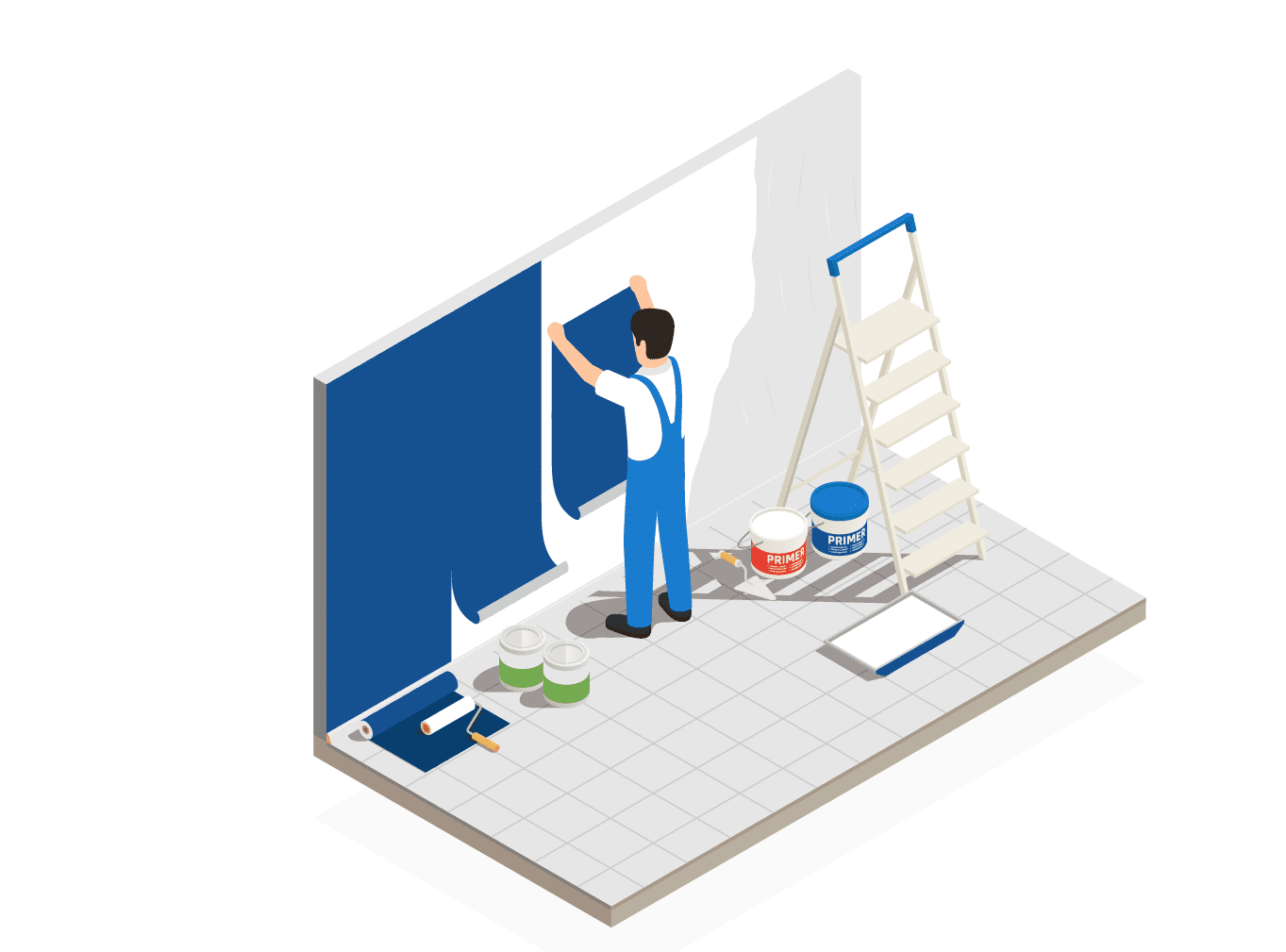 Wallpaper Installation - Labor by the square foot