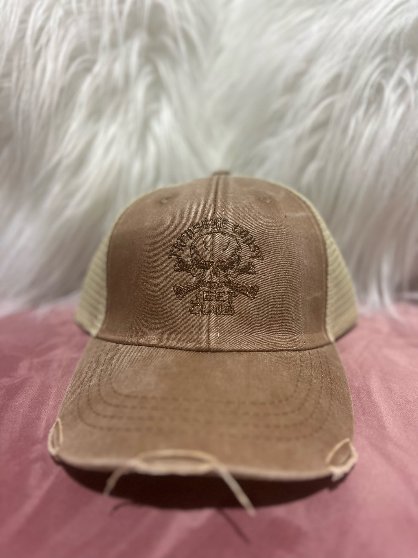 TCJC OLLIE Distressed Mesh Cap