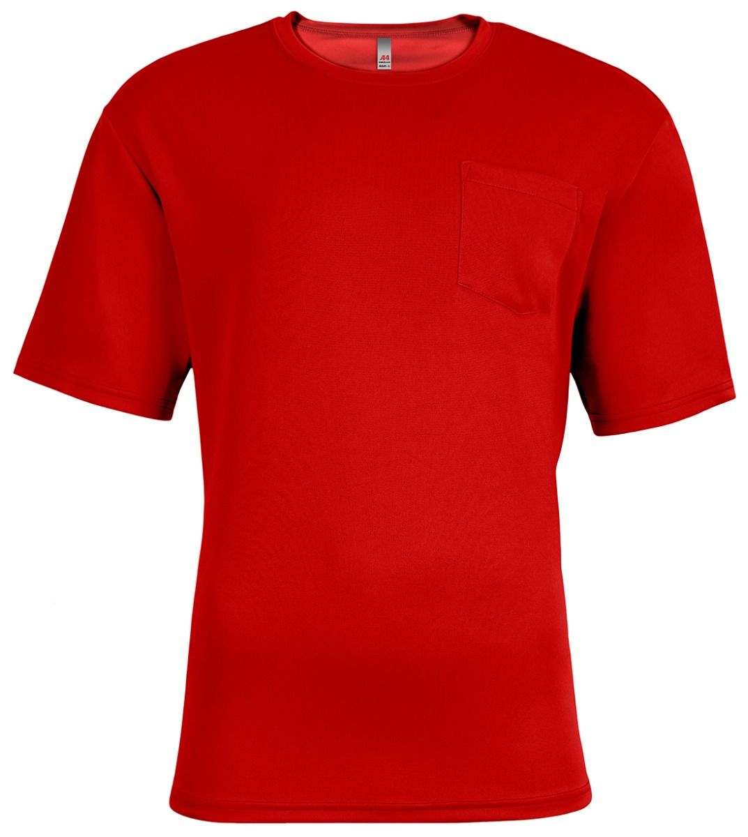 A4 Sprint Short Sleeve Pocket Tee N3515