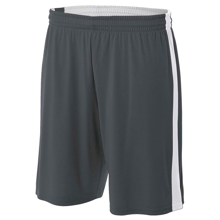 A4 N5388 Mens 7" Reversible Moisture Management Short
