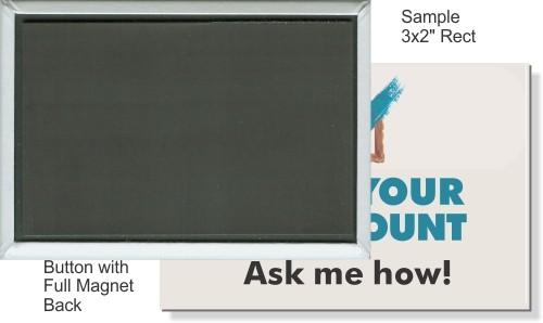 3.15" x 2" Magnets Premium