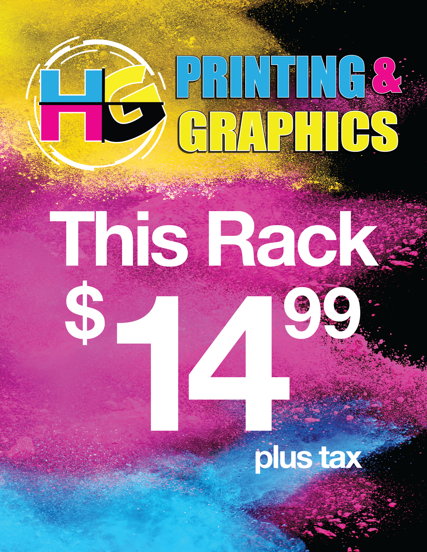 $14.99 Rack Pre Printed Shirt