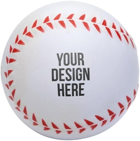 22cm Circumfrence Baseball Stylized Stress Ball