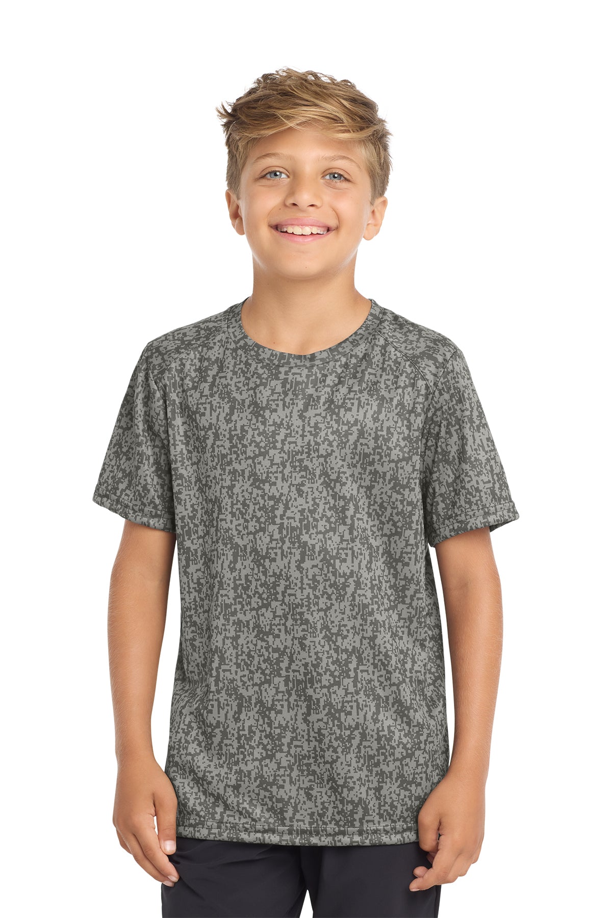 YST460 Sport-Tek® Youth Digi Camo Tee