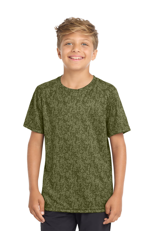 YST460 Sport-Tek® Youth Digi Camo Tee