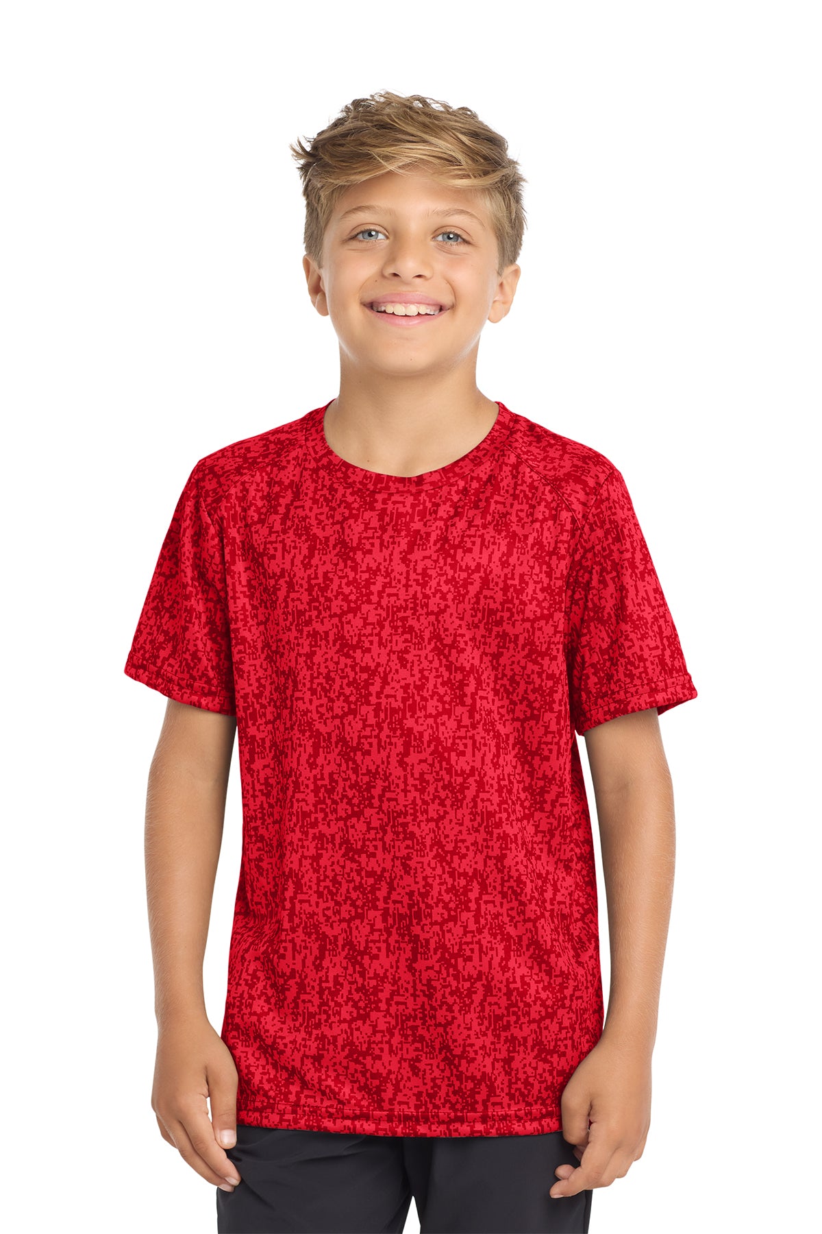 YST460 Sport-Tek® Youth Digi Camo Tee