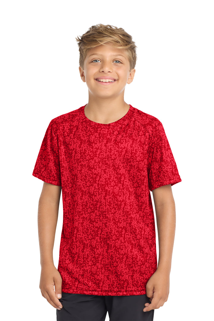 YST460 Sport-Tek® Youth Digi Camo Tee