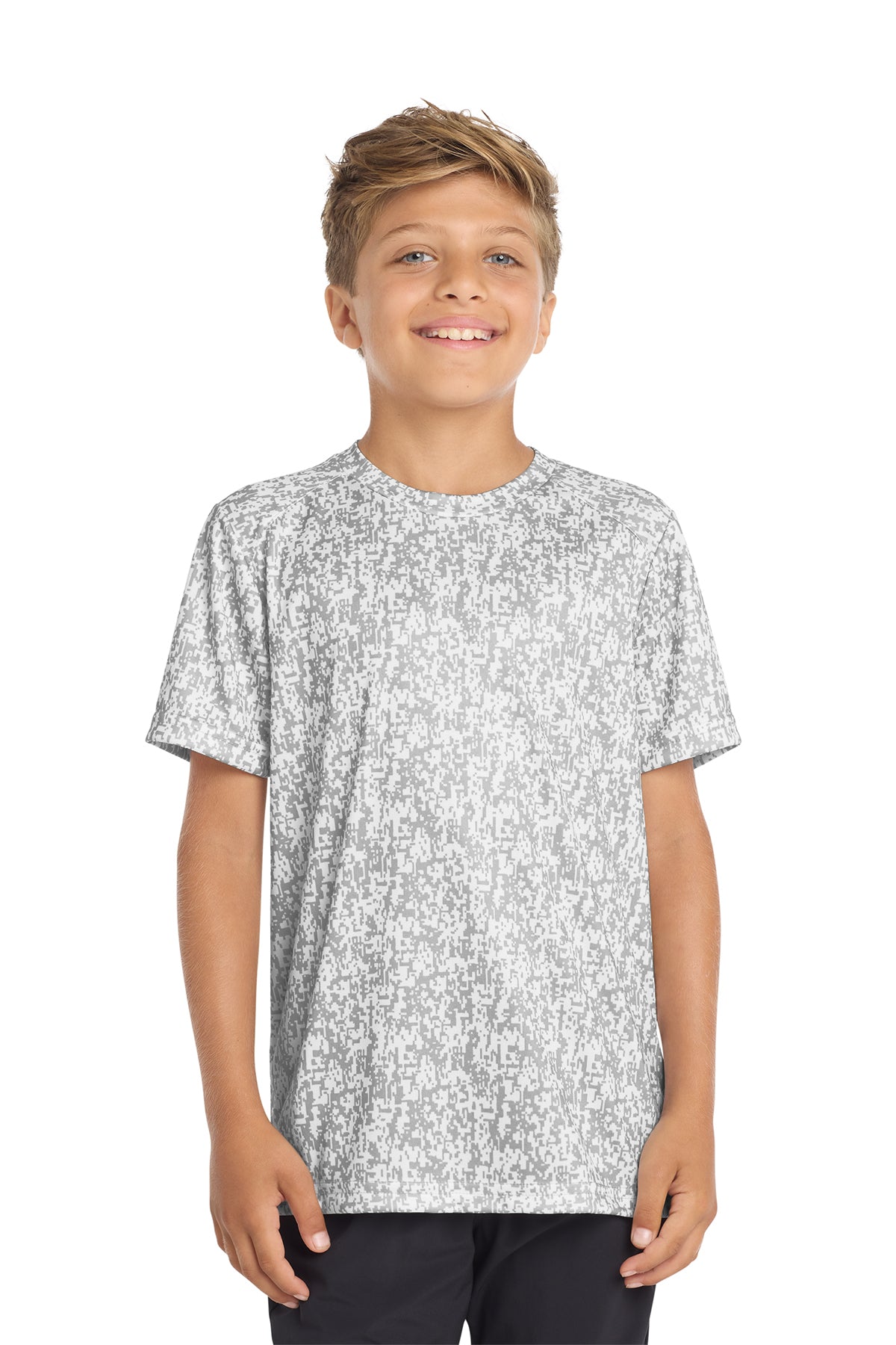 YST460 Sport-Tek® Youth Digi Camo Tee