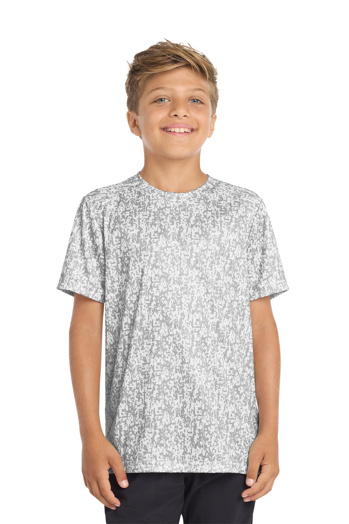YST460 Sport-Tek® Youth Digi Camo Tee