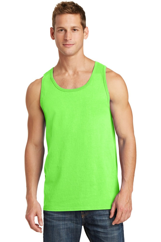 Port &amp; Co Core Cotton Tank Top. PC54TT