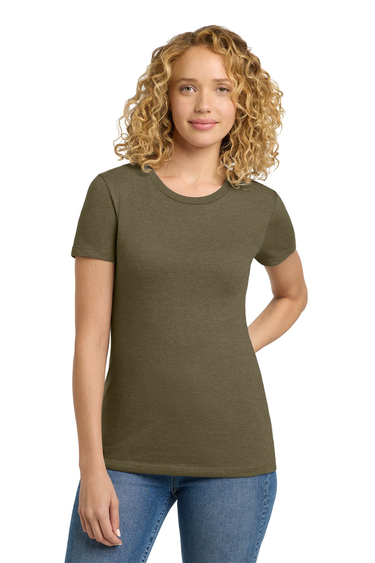 Next Level 6610 Apparel Ladies' CVC T-Shirt