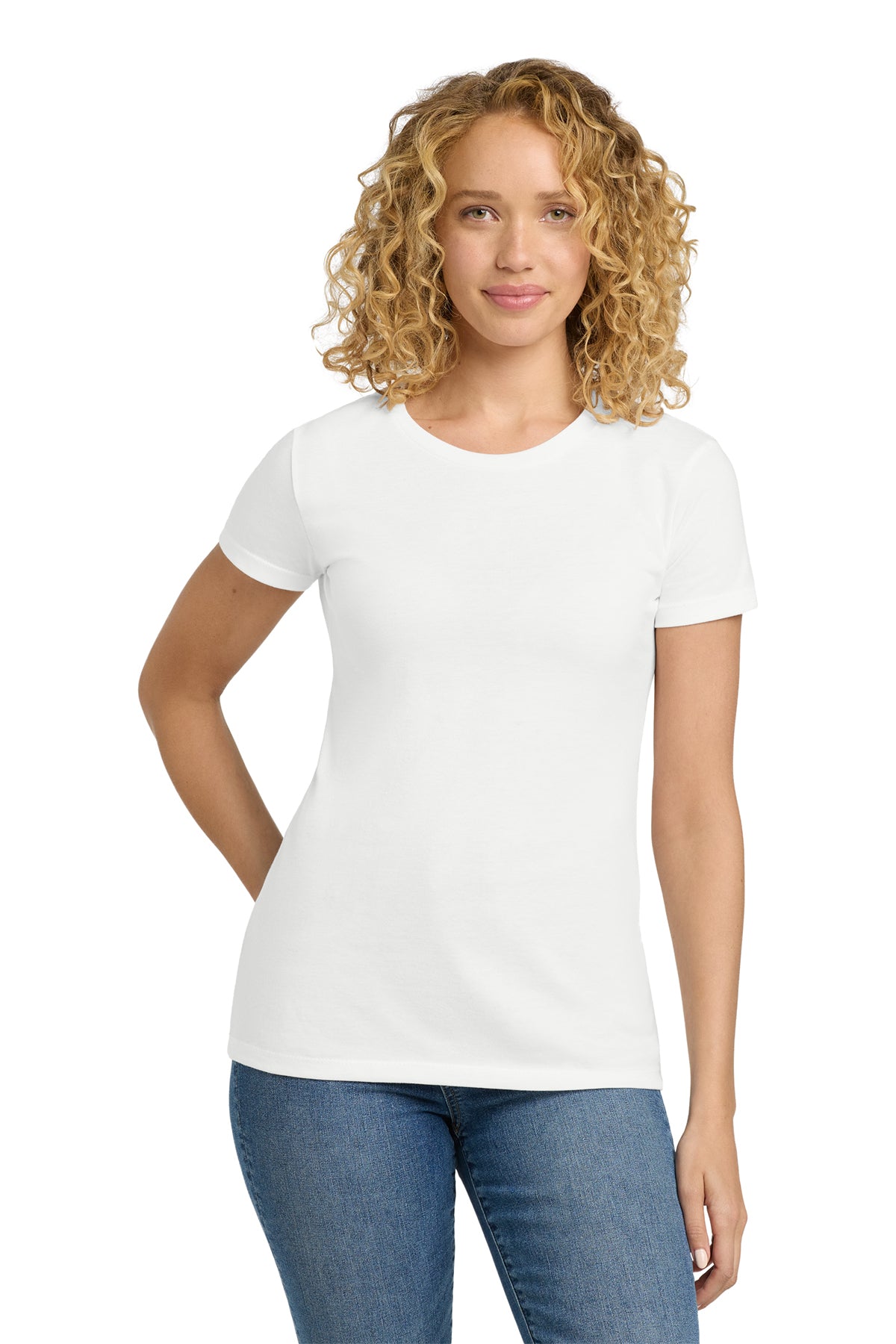 Next Level 6610 Apparel Ladies' CVC T-Shirt