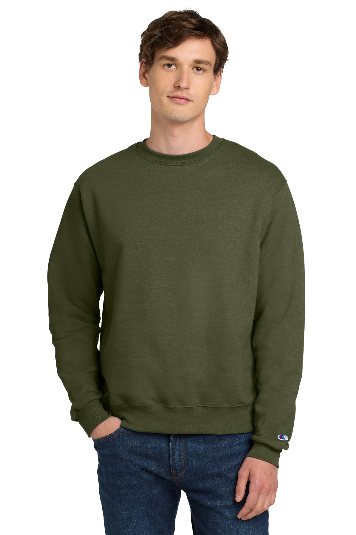 S6000 Champion® Powerblend® Crewneck Sweatshirt