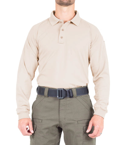 Men's Performance Long Sleeve Polo , First Tactical Style : 111503