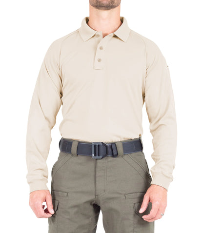 Men's Performance Long Sleeve Polo , First Tactical Style : 111503