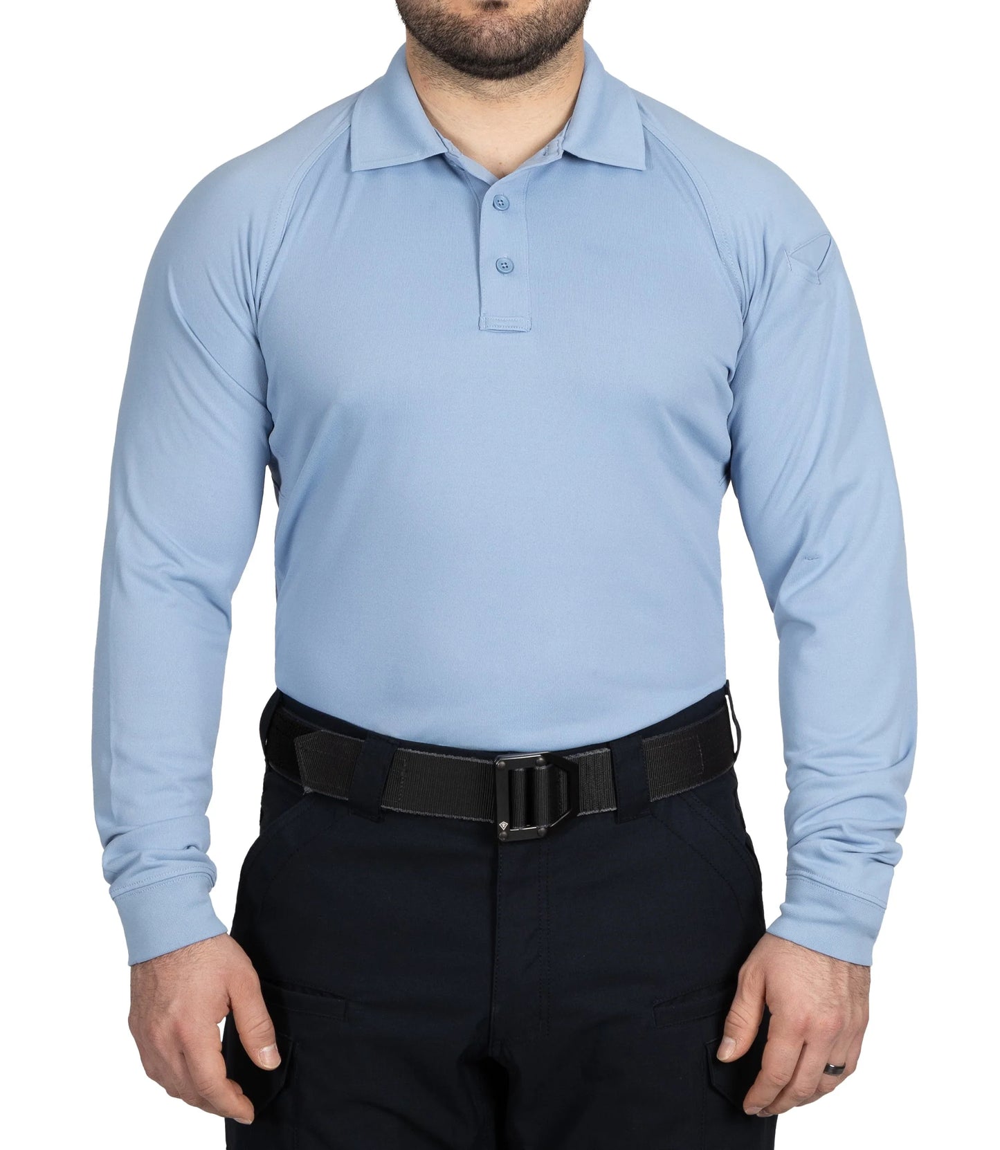 Men's Performance Long Sleeve Polo , First Tactical Style : 111503