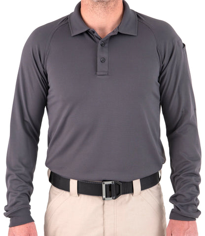 Men's Performance Long Sleeve Polo , First Tactical Style : 111503