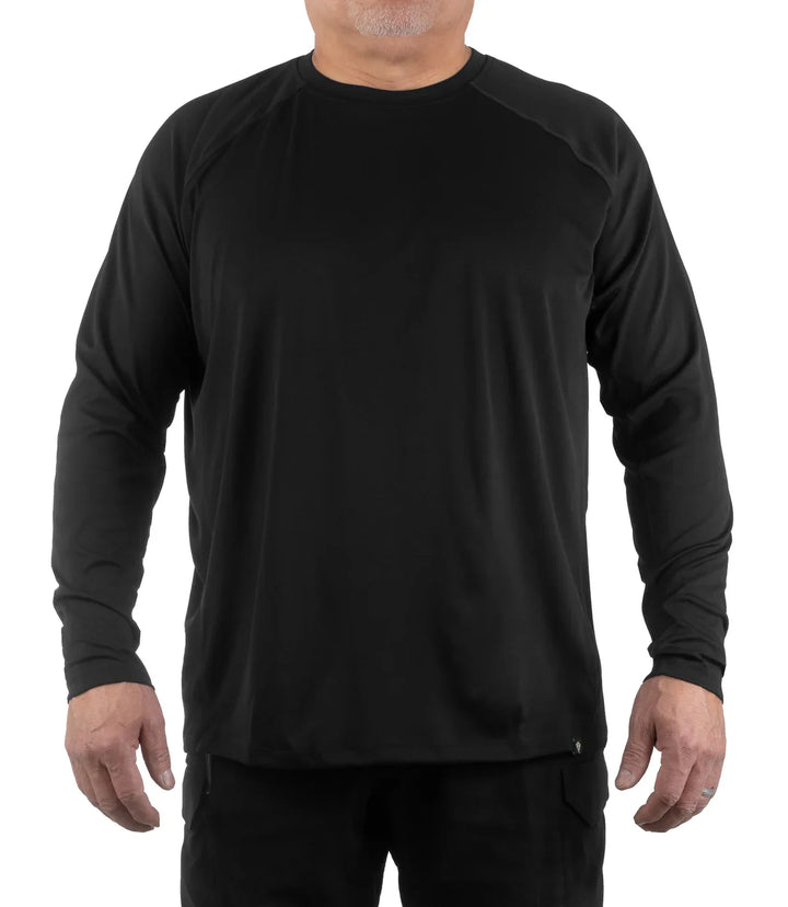 Men’s Performance Long Sleeve T-Shirt 111504 - Black