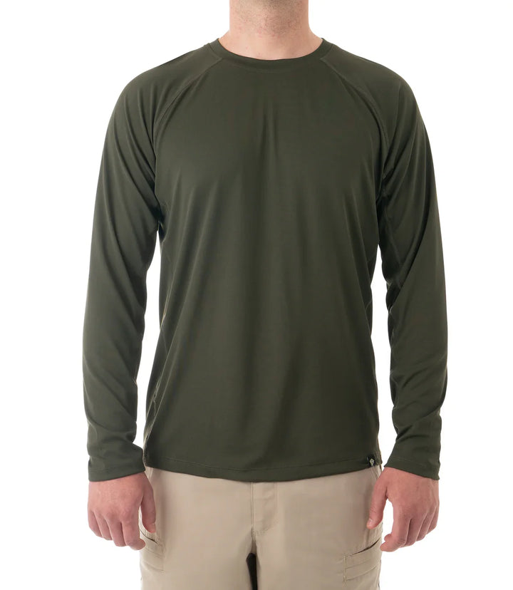 Men’s Performance Long Sleeve T-Shirt 111504 - OD Green