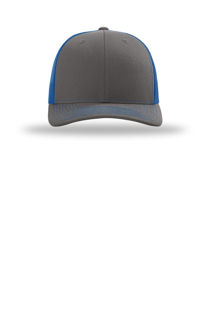 Richardson 112 Charcoal/ Royal front
