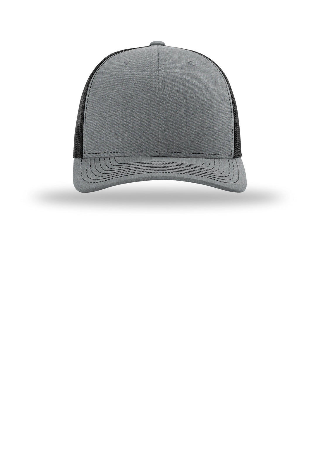 Richardson 112 Heather Gray/Black front