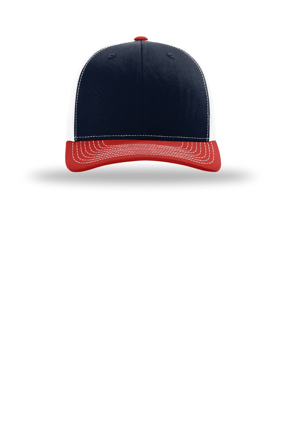 Richardson 112 Navy/ White/ Red front