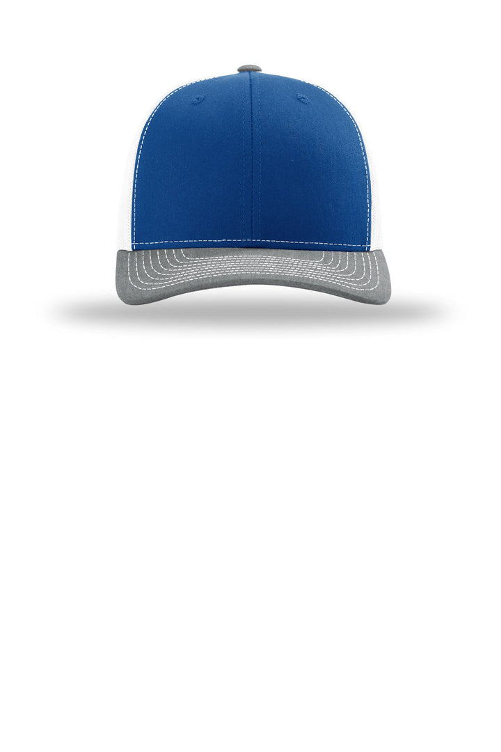 Richardson 112 Royal/ White/ Heather Grey front