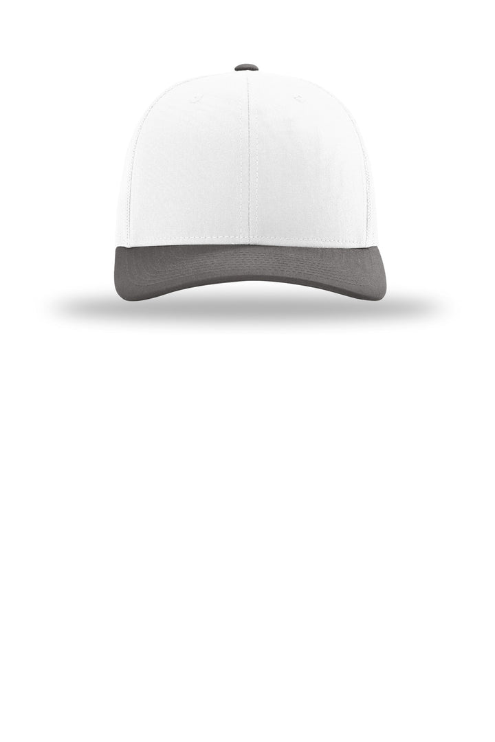 Richardson 112 White/ White/ Charcoal front