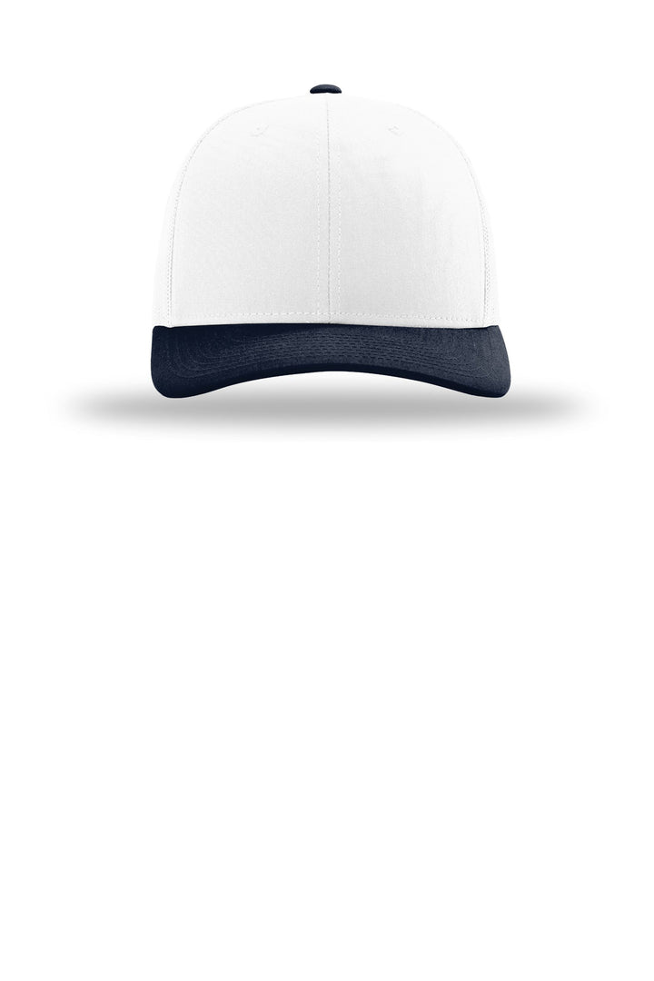 Richardson 112 White/ White/ Navy front
