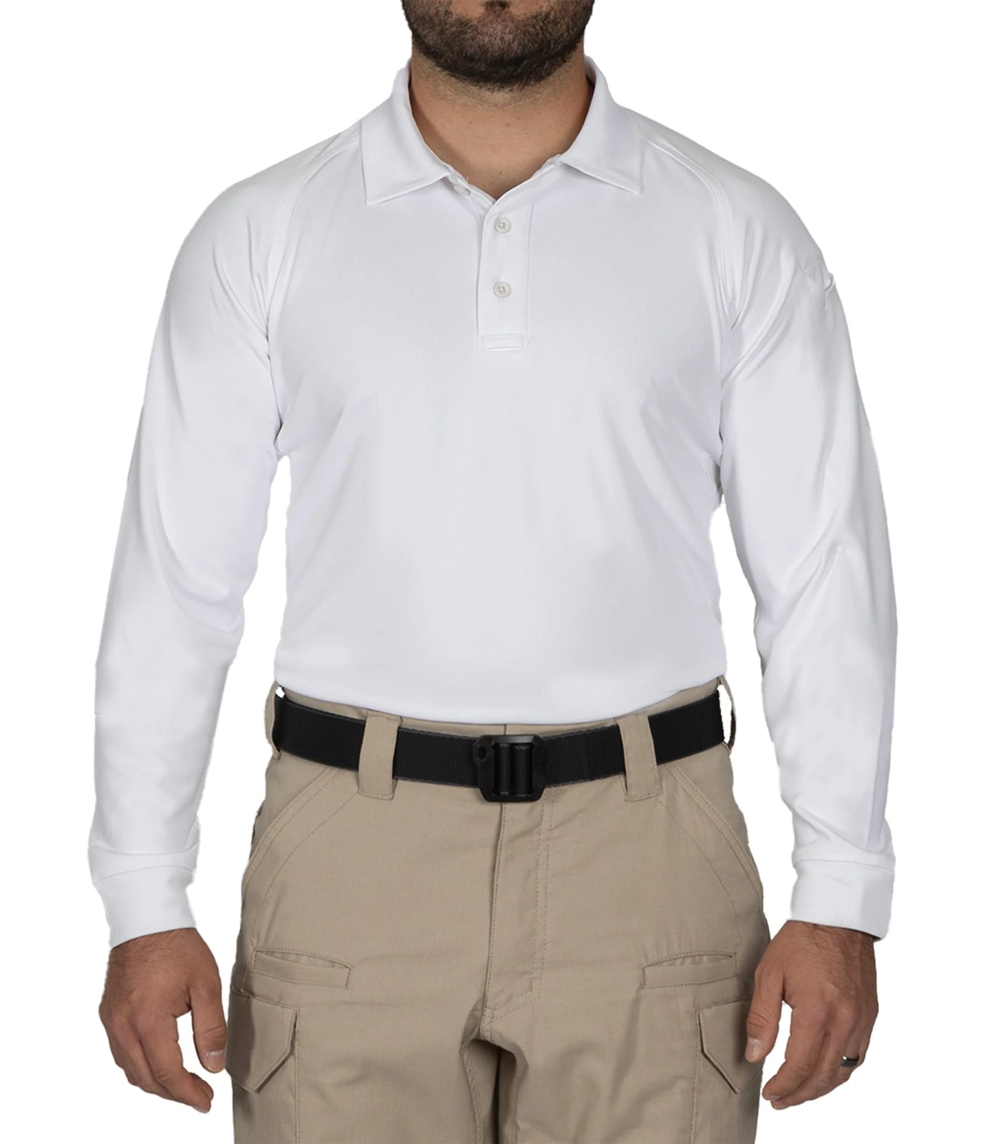 Men's Performance Long Sleeve Polo , First Tactical Style : 111503