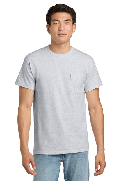 2300 Gildan® Ultra Cotton® 100% US Cotton T-Shirt with Pocket
