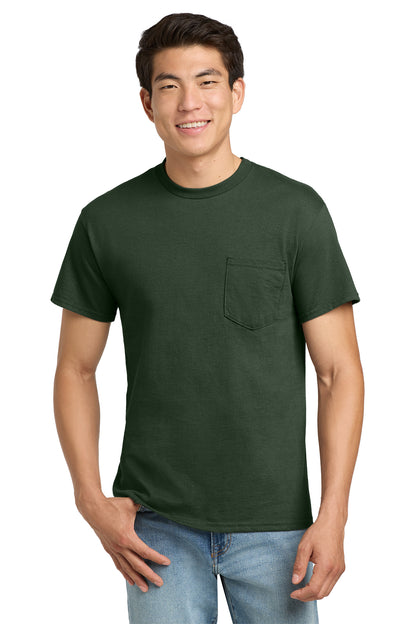 2300 Gildan® Ultra Cotton® 100% US Cotton T-Shirt with Pocket