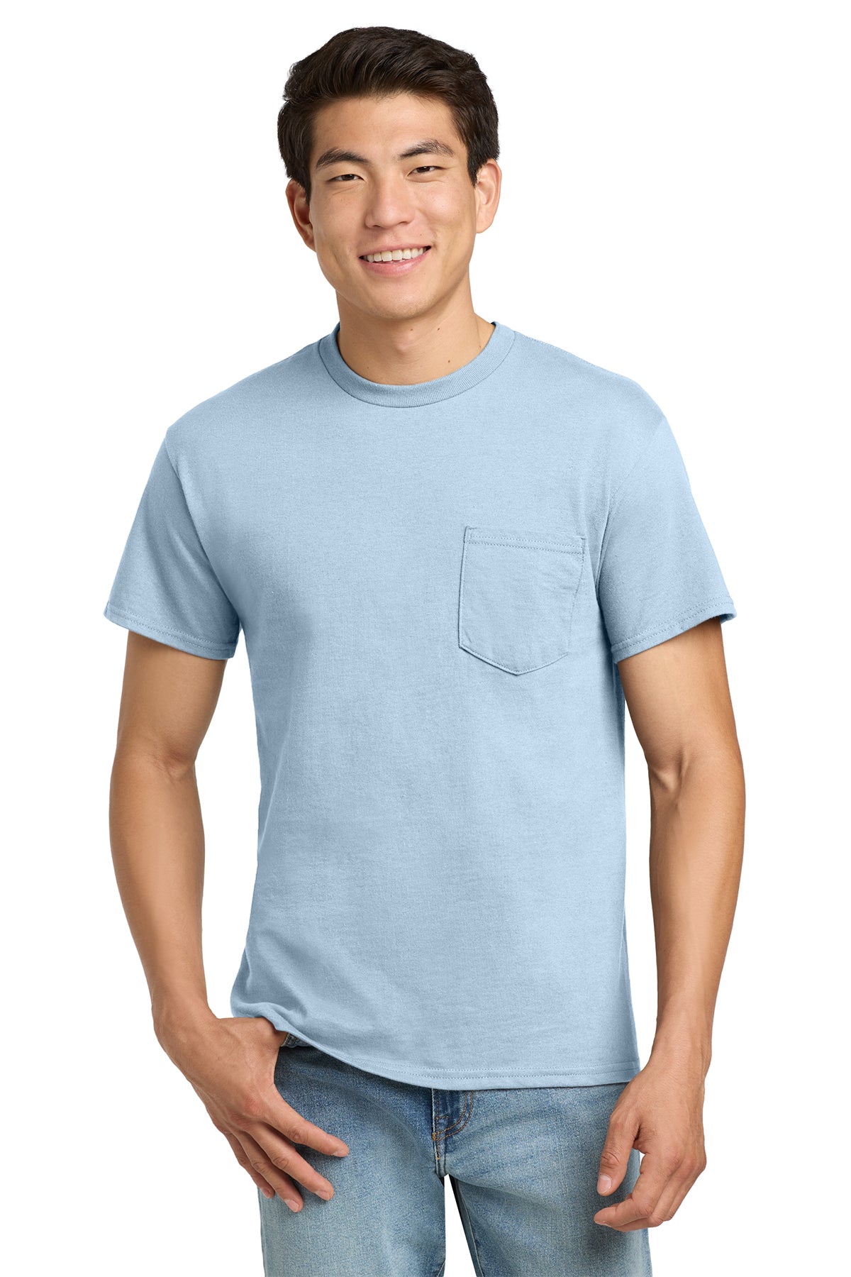 2300 Gildan® Ultra Cotton® 100% US Cotton T-Shirt with Pocket