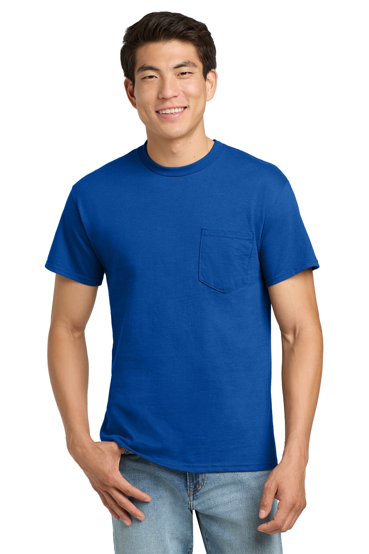 2300 Gildan® Ultra Cotton® 100% US Cotton T-Shirt with Pocket