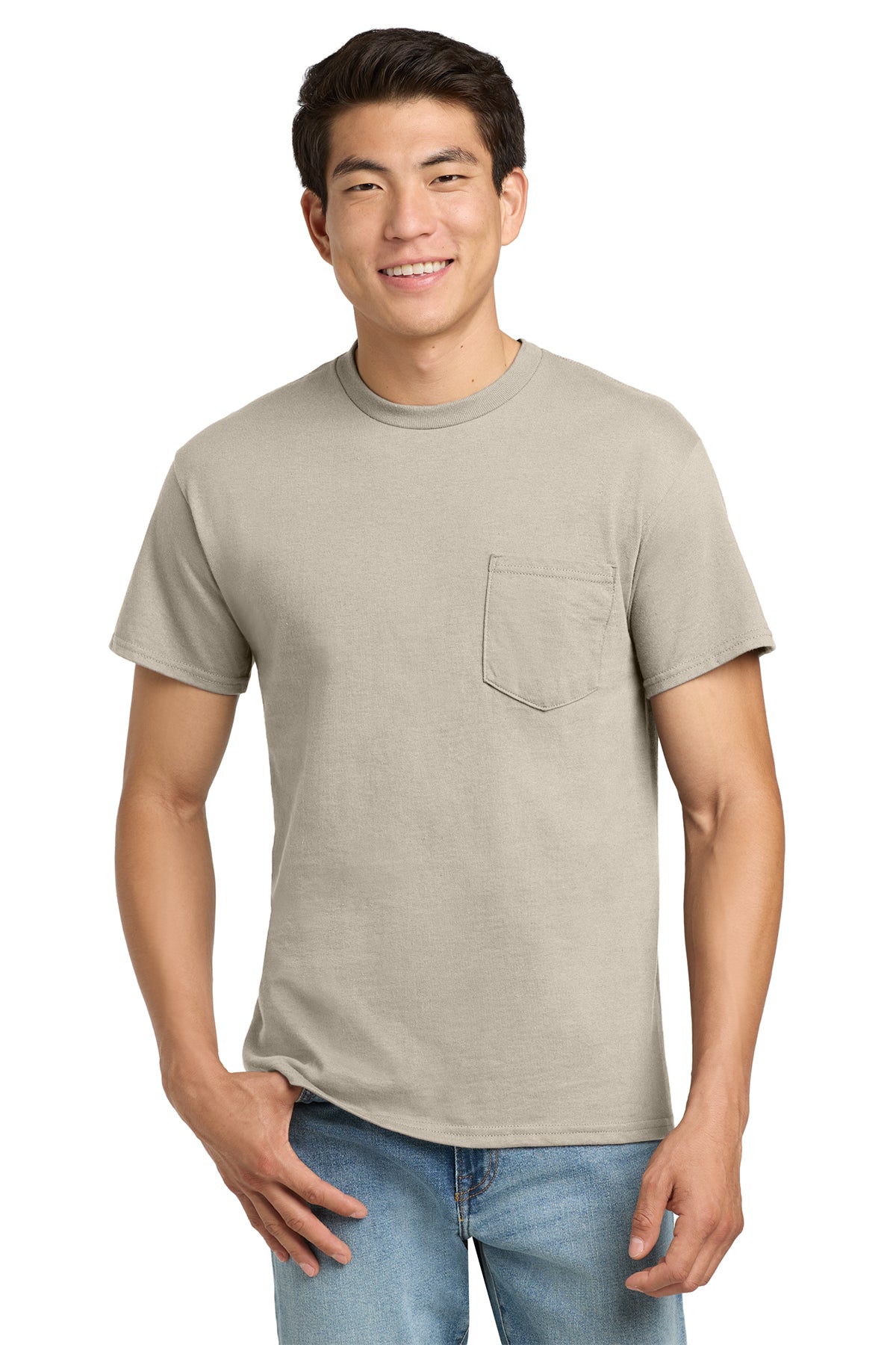 2300 Gildan® Ultra Cotton® 100% US Cotton T-Shirt with Pocket